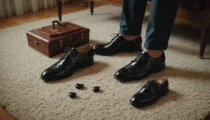 réparer chaussures vernies craquelées