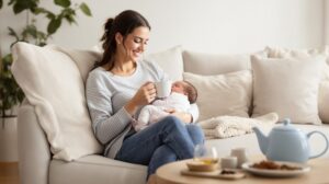 Les bienfaits des tisanes d’allaitement pour maman et bébé