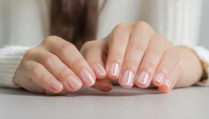 ongles striés