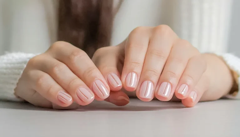 ongles striés