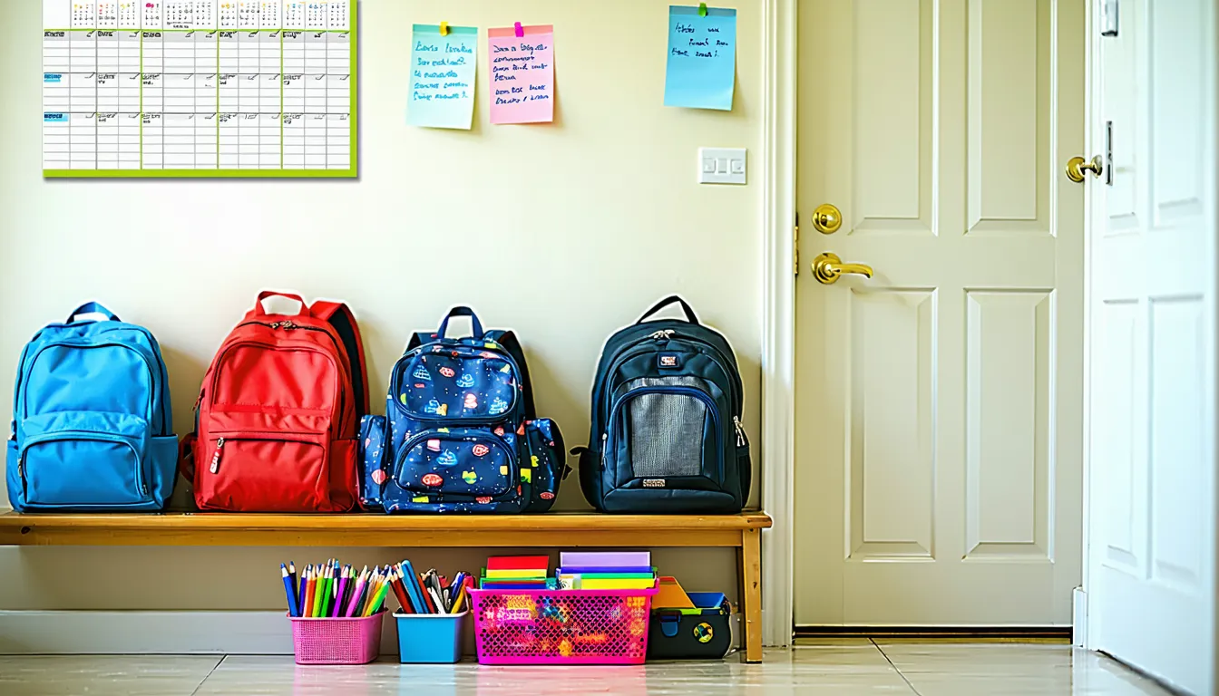 organisation rentrée scolaire
