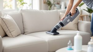 Nettoyer en profondeur son canapé : les avantages de la shampouineuse