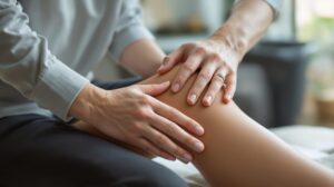 point reflexologie genou