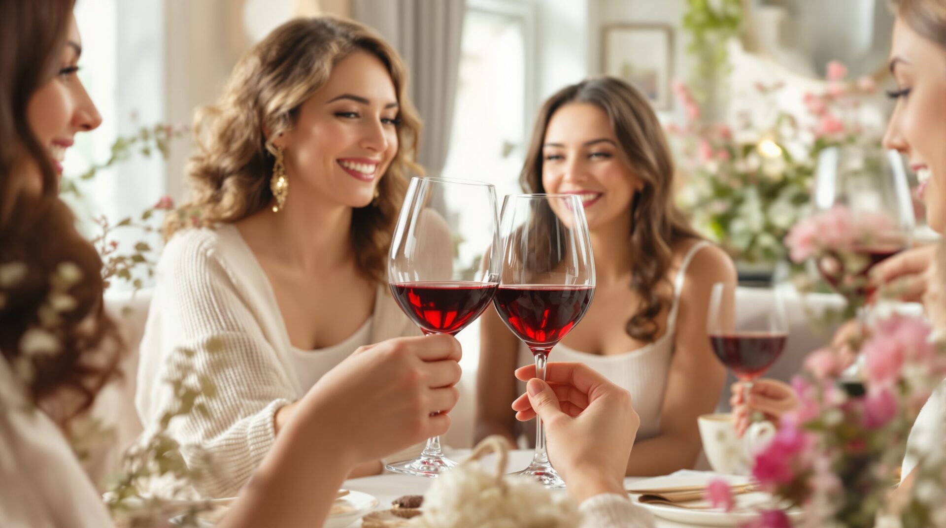 vin rouge doux pour femme