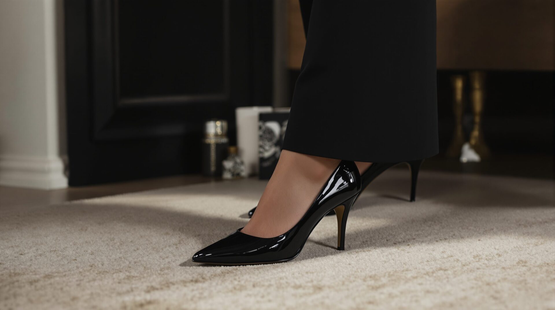 quelles chaussures avec une combinaison noire