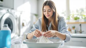 comment nettoyer lacets blancs