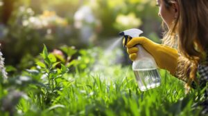 desherbant vinaigre sel savon