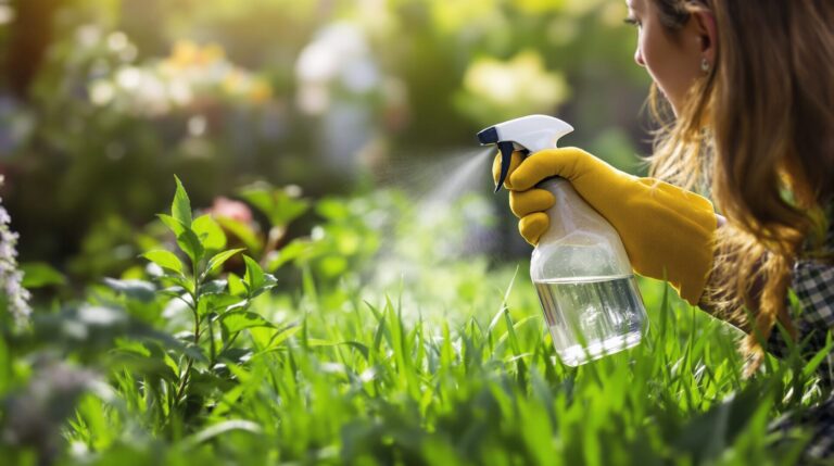 desherbant vinaigre sel savon