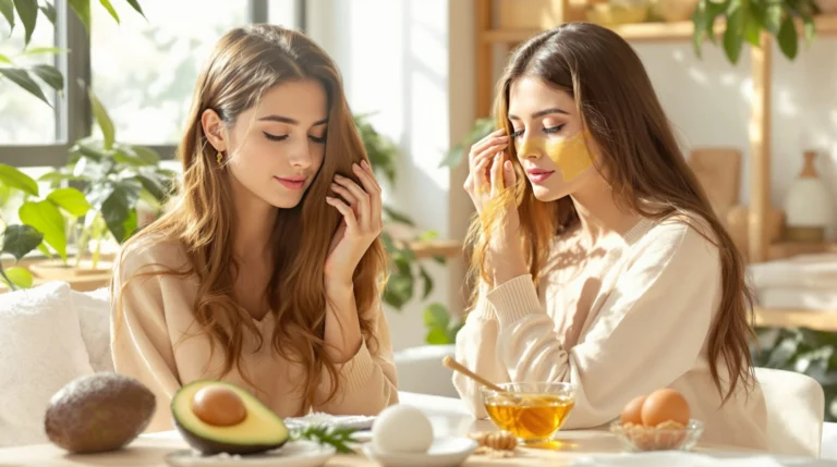 soin maison pour les cheveux abimés
