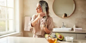 soins maison pour cheveux secs