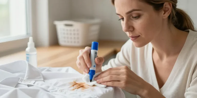 comment enlever une tache de feutre sur vetement