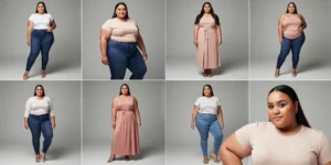 femme au forme genereuse