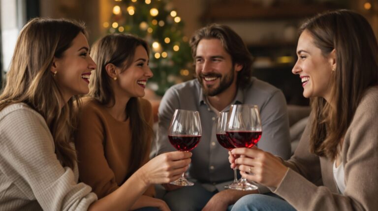 vin rouge doux pour femme