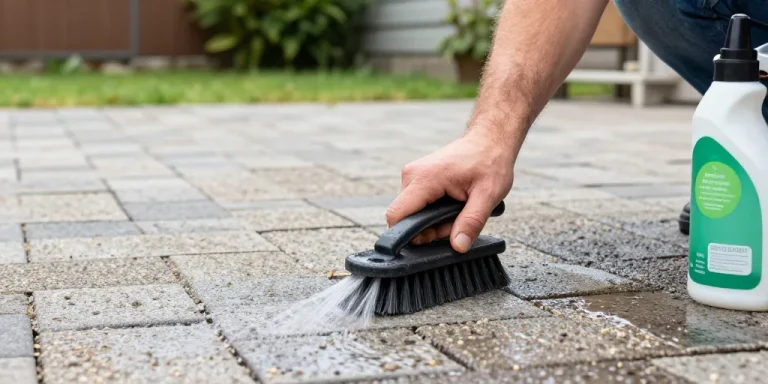 comment nettoyer dalles gravillonnées