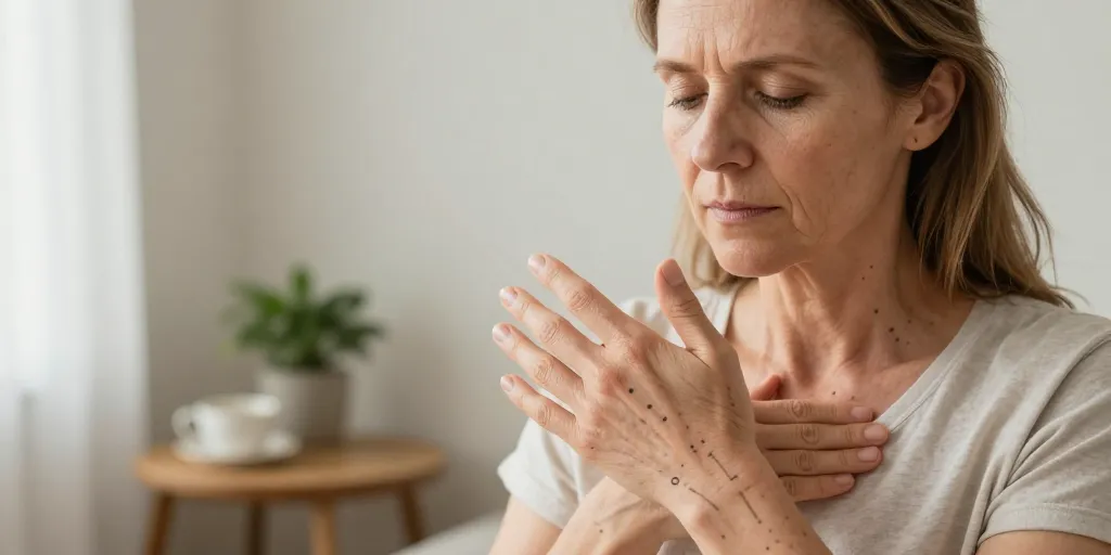 points acupuncture bouffées de chaleur