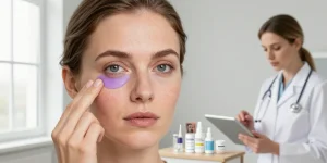 cerne violette sous les yeux