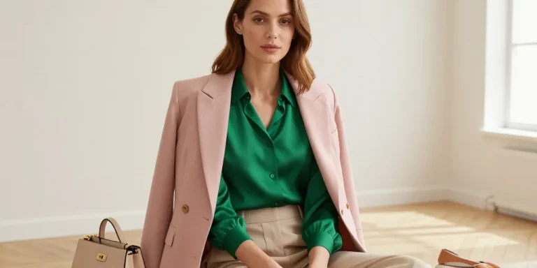 quel couleur associer avec du vert