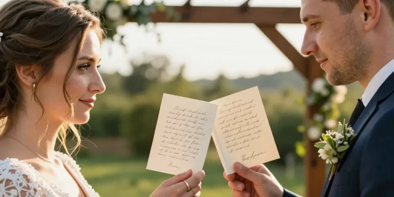 vœux de mariage originaux