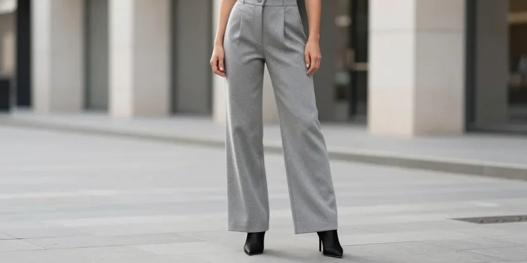 avec quelle chaussure porter un pantalon large