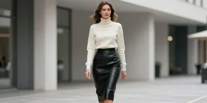 comment porter une jupe en cuir