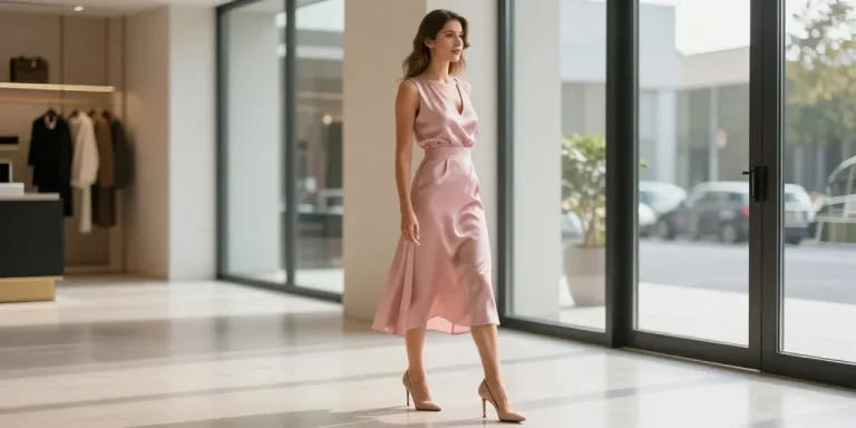 quelles chaussures avec robe rose poudré