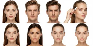 trouver sa forme de visage