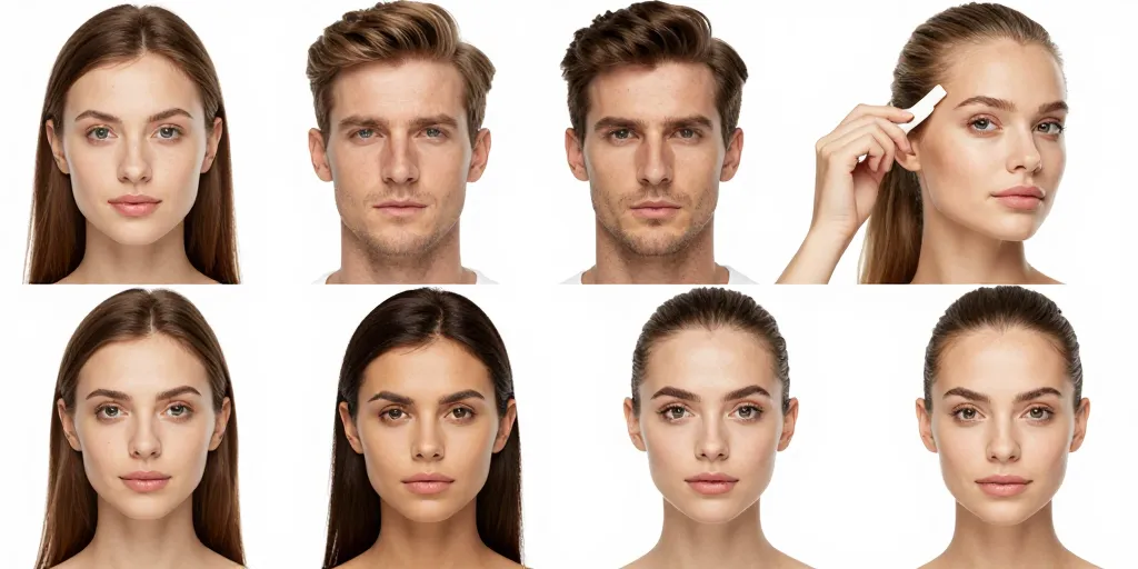 trouver sa forme de visage