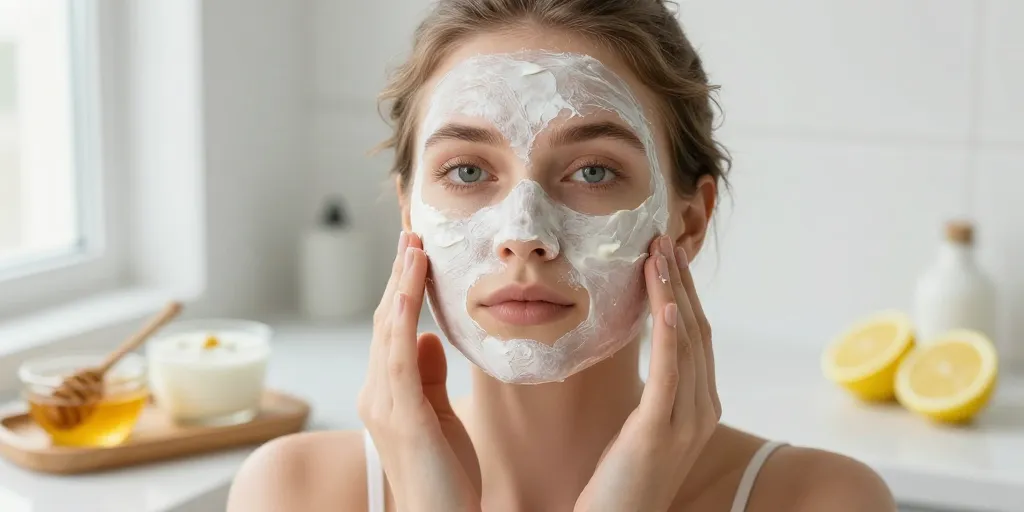 masque visage anti-tache maison