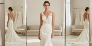 robe de mariée morphologie en 8