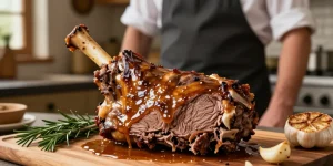 souris d'agneau au four
