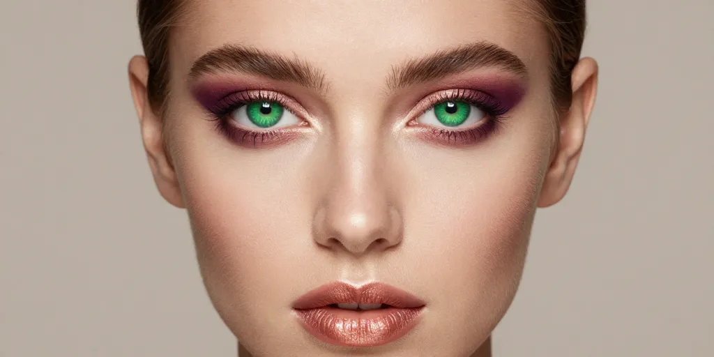 quelle couleur fait ressortir les yeux verts