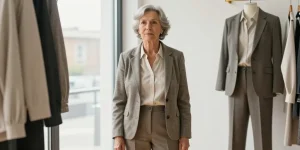 garde-robe idéale idéale look moderne femme 60 ans 2026
